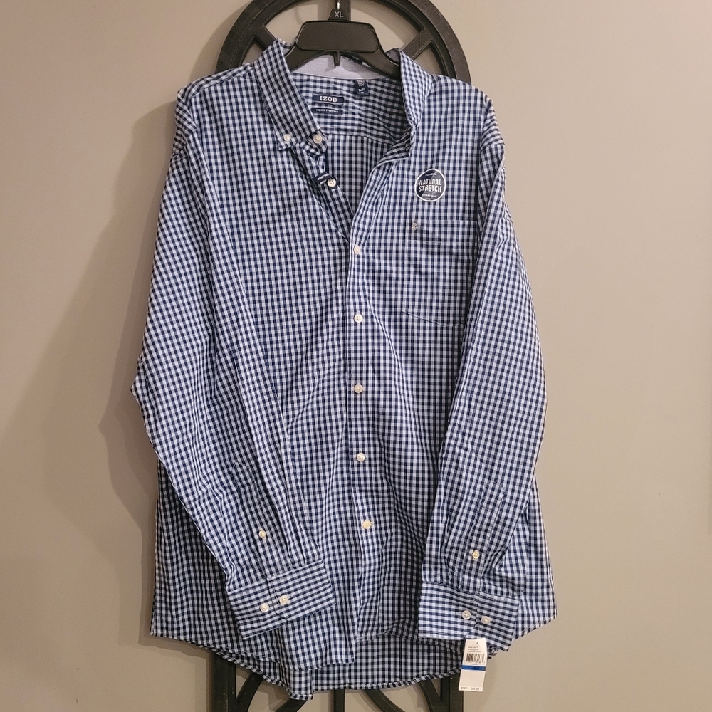 NWT Mens Izod Button Down